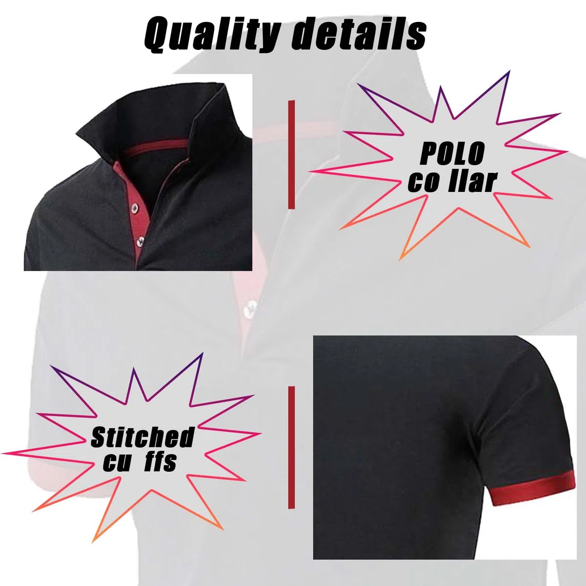 Magliette Polo Comode da Uomo per I.s.l.e of M.a.n T..T. Maglietta A Maniche Corte con Colletto A Mezza Manica Maglietta Traspirante Maglietta Colorata-SLanS+ChengS||M