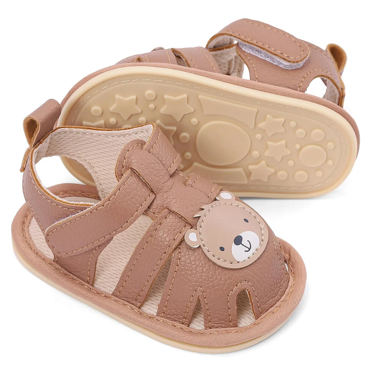 MASOCIO Sandali Primi Passi Neonato Estive Scarpe Bimbo Antiscivolo