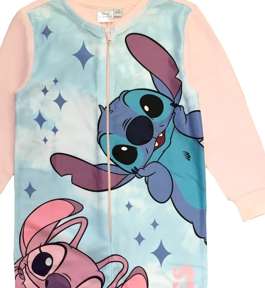 Disney Lilo & Stitch, tutina da bambina, pigiama tutto in uno, età 5-13 anni