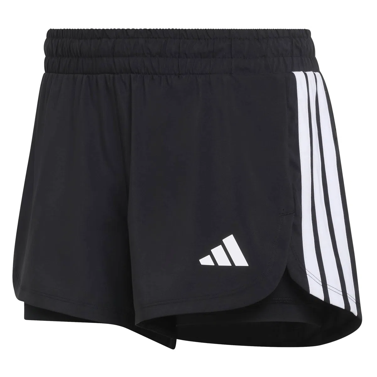 adidas Women Short Allenamento Pacer Woven 2in1