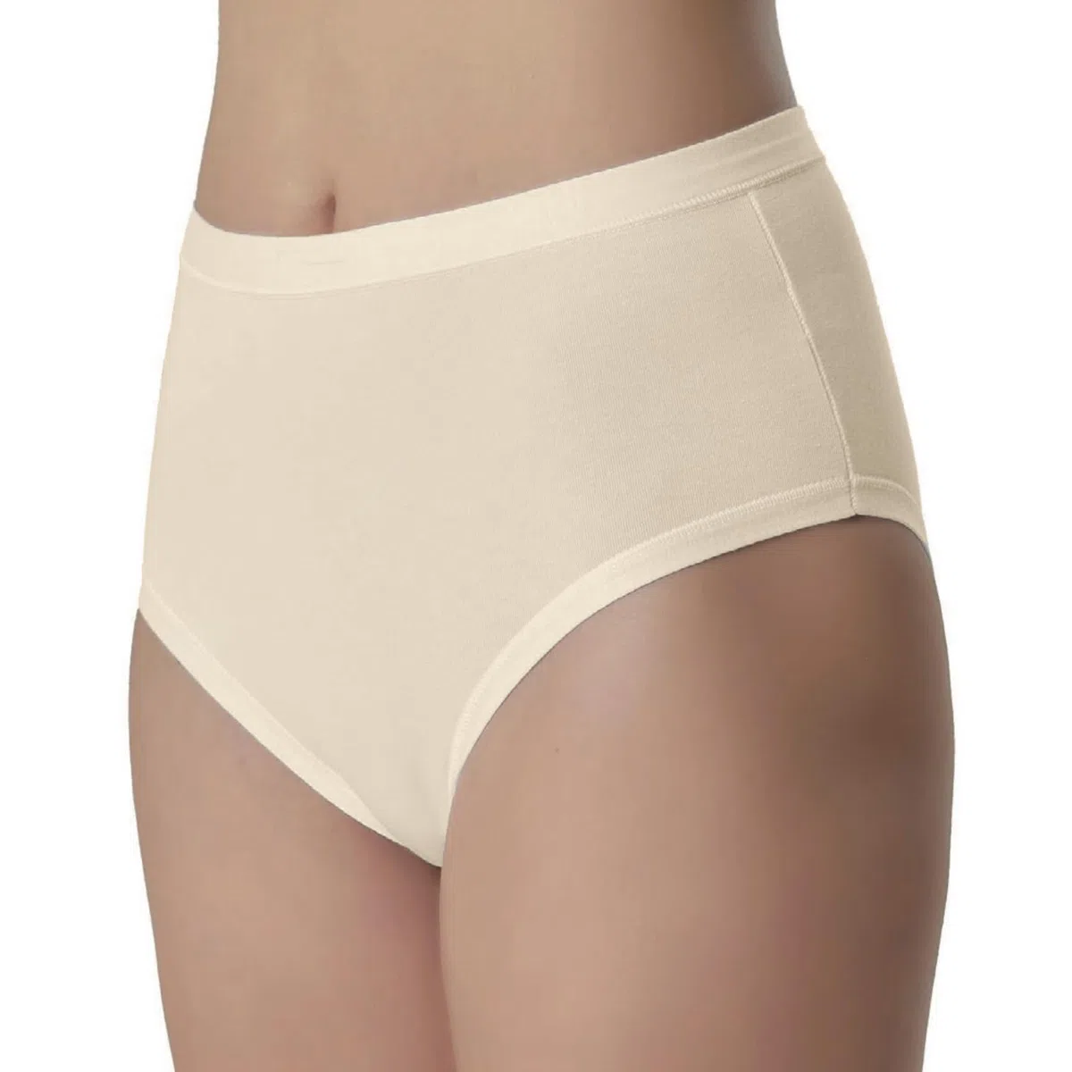 Frames Set 6 Mutande Donna Cotone Vita Alta Elasticizzate, Culotte Donna Cotone Made in Italy Mutande Cotone Elasticizzato Anche Taglie Forti Intimo Donna