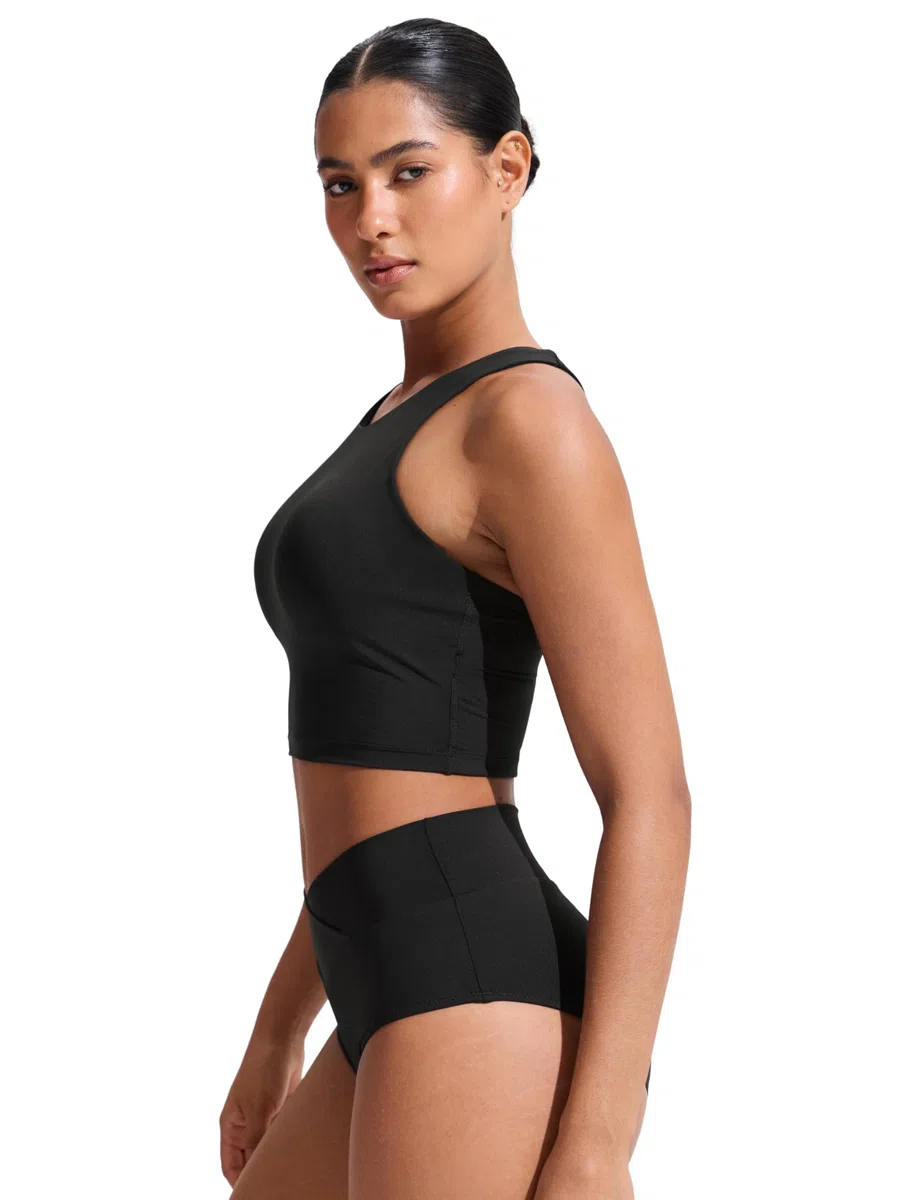CRZ YOGA Top Bikini da Donna con Schiena all'Americana e Imbottitura ad Asciugatura Rapida