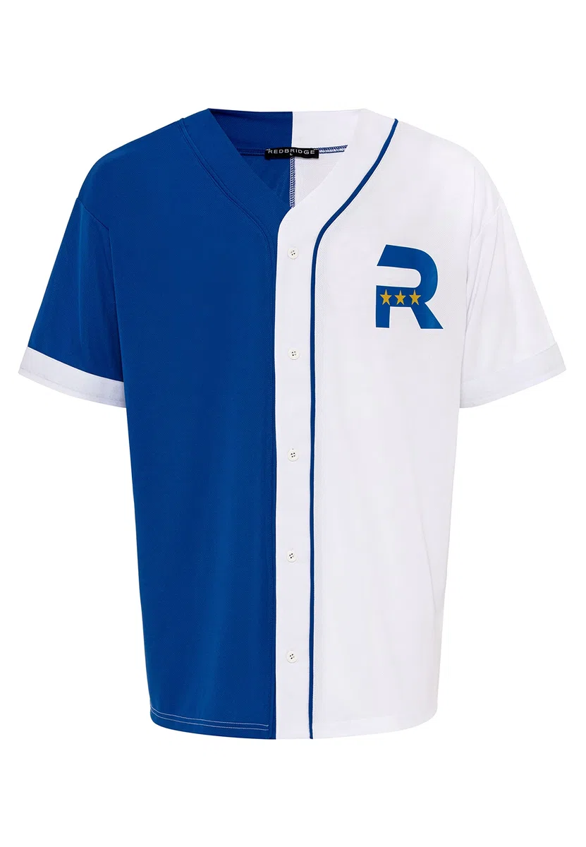 Redbridge Maglietta da baseball a maniche corte traspirante camicia sportiva
