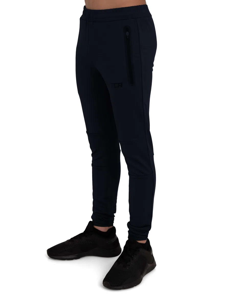 TCA Bambino Rapid Pantaloni Tuta da Corsa con Tasche a Zip - Pantalone Sportivo Leggero