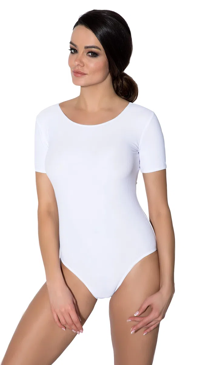 Aquarti Body da Ginnastica e Danza Manica Corta da Donna