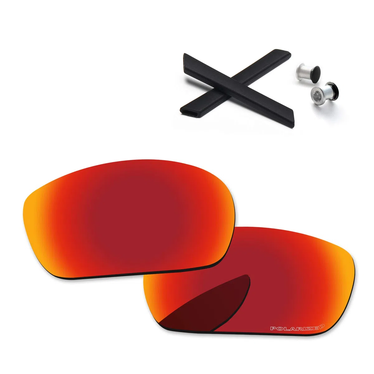 Kit di ricambio per lenti e gomma per giacca Oakley Jawbone/Racing