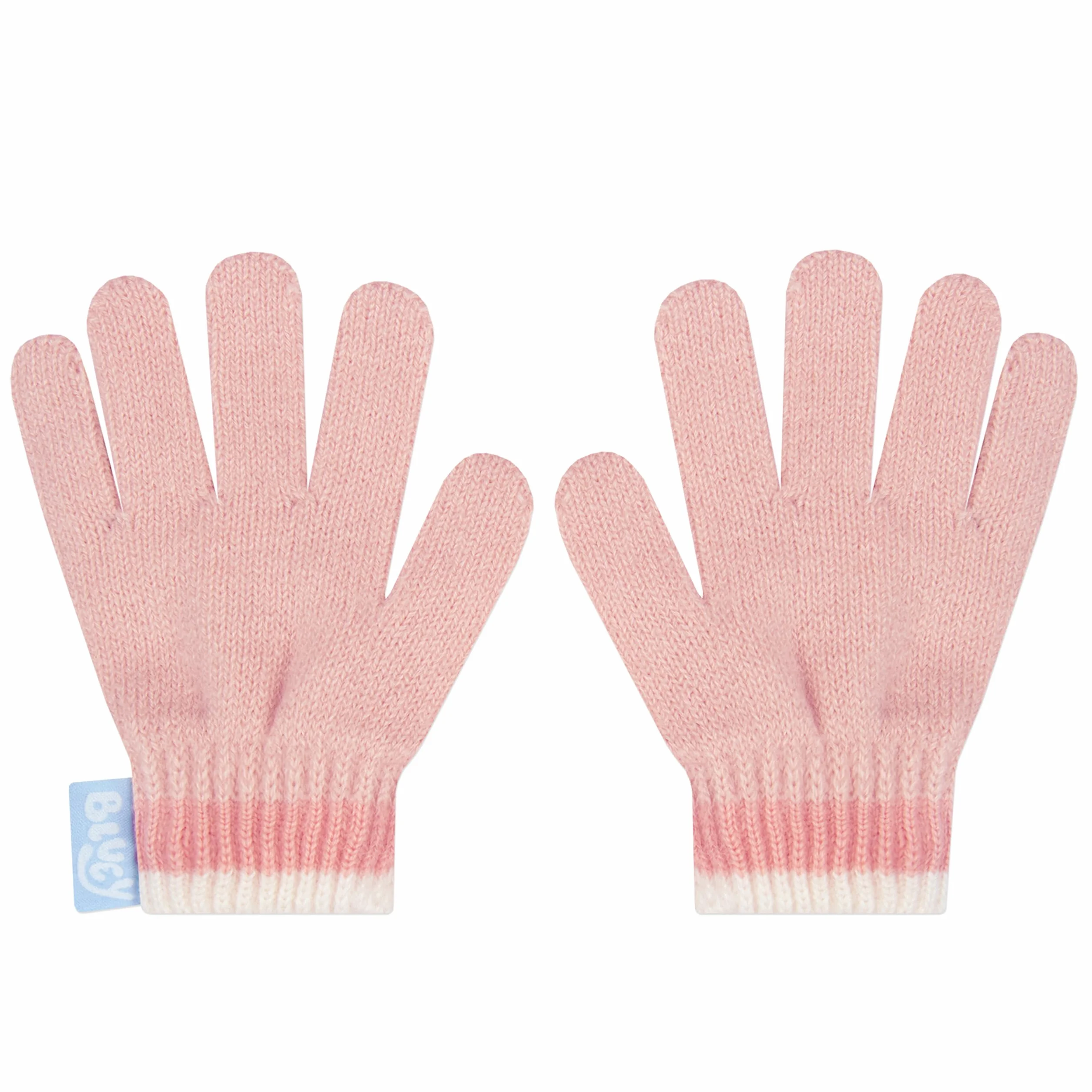BlueY E Bingo Capello E Guanti | Guanti Inverali Bambina | Capello Invernale | One Size Rosa