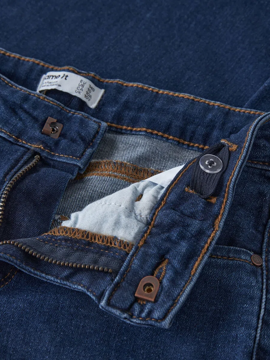 NAME IT Nkfpolly X-Wide Jeans 3057-Fr Noos Bambine e Ragazze