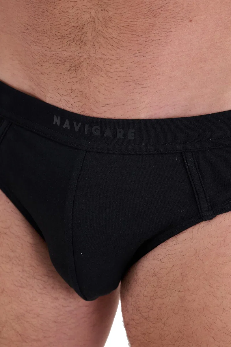 Navigare Slip Uomo – Pack da 6 – Jersey Cotone Elasticizzato – Nuova Collezione 2025 – Bianco/Nero/Assortiti Slip Uomo (Pacco da 6)