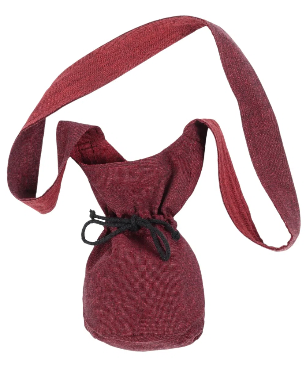 HEMAD, mantellina, per borsa piccola, abbigliamento in stile medievale, in cotone misto lino
