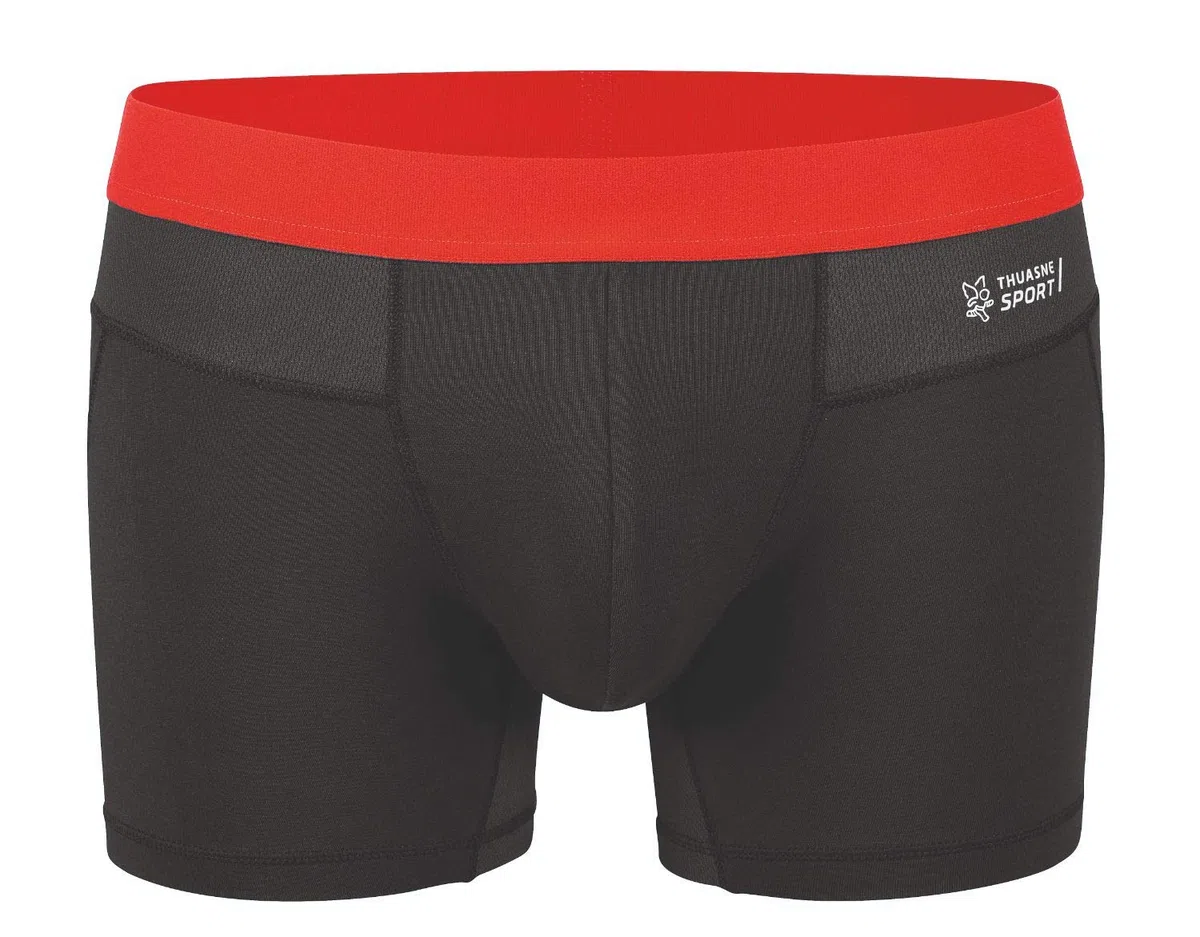 THUASNE Boxer de Sport Homme Boxer Tech Confort – coutures Plates
