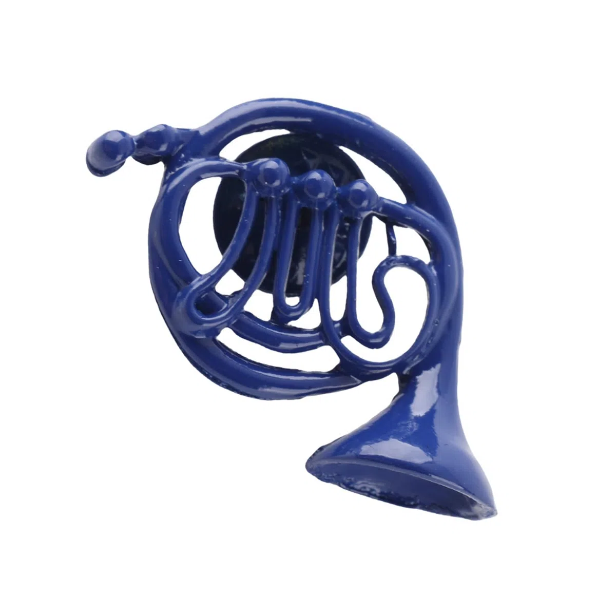 HEEPDD Spilla, Ornamento Spilla in Corno Blu Blu in metallo con squisita confezione regalo per abbigliamento artigianale abbigliamento cappello sciarpa decorazioneSpille e pini