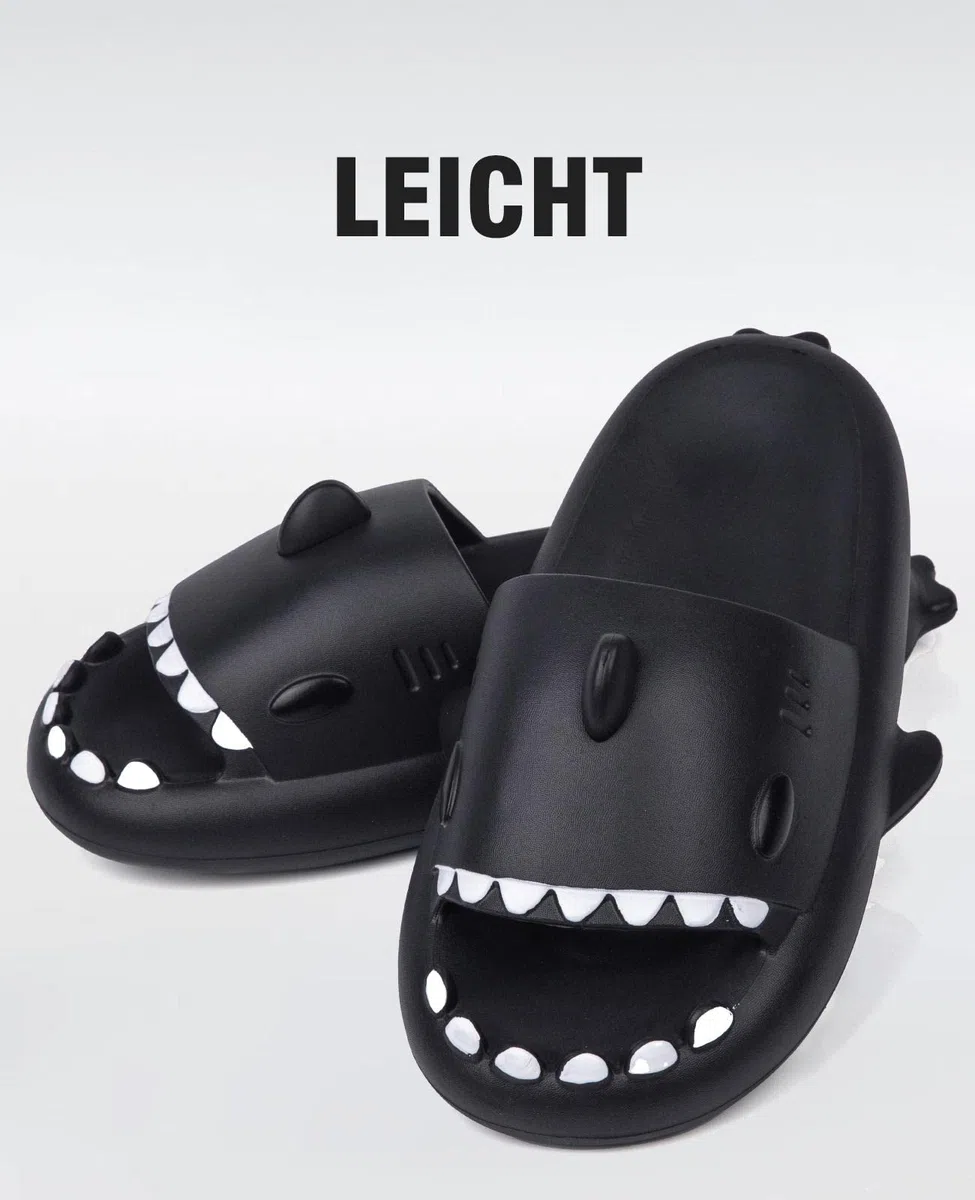 SAGUARO Ciabatte Unisex Adulto da Mare Piscina e Spiaggia, Bambino Bambina Pantofole Squalo Comode Casa e Giardino, Sandali Aperti Antiscivolo da Bagno Doccia e Passeggiate Gr.24-47 EU
