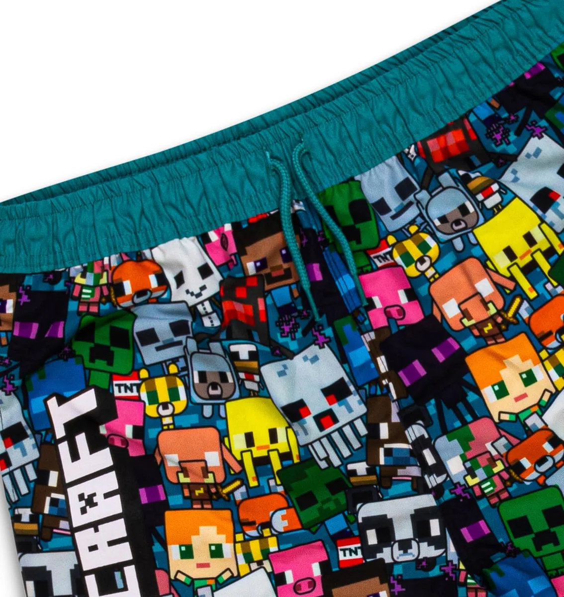 Minecraft Costume da bagno per ragazzi da 5 a 12 anni