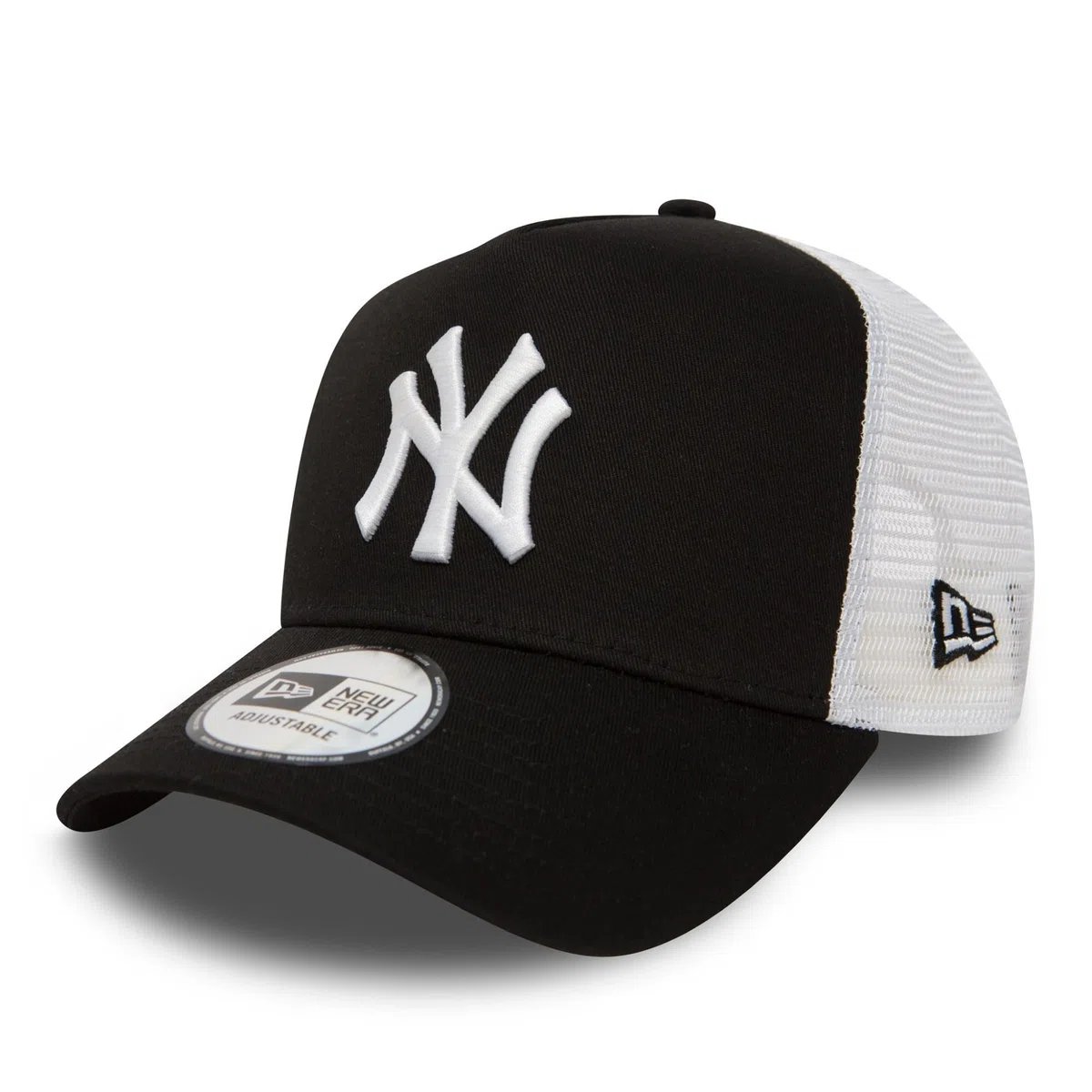 New Era York Yankees Cappello da Camionista A-Frame - Clean - Scarlatto/Bianco