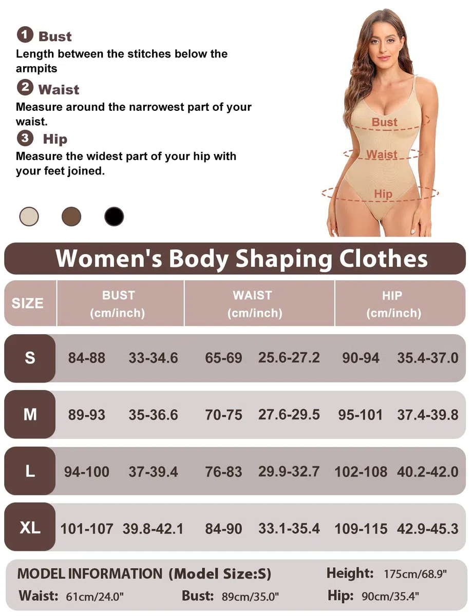 CMTOP Body Contenitivo Modellante Donna Body Shaper Bodysuit con Tracolla Regolabile Dimagrante Shapewear Senza Cuciture Guaina Contenitiva Pancia Piatta Intimo Snellente e Versatile Traspirante