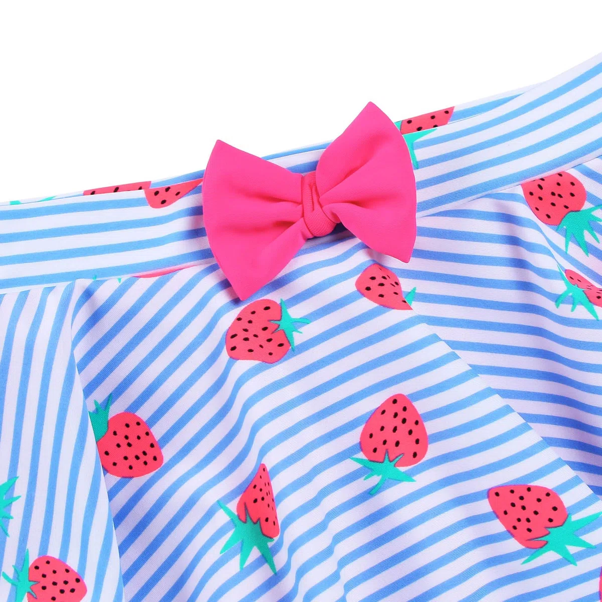 Costume da bagno da bambina, due pezzi, protezione UV, asciugatura rapida, UPF 50+, costume da bagno 3-12 anni