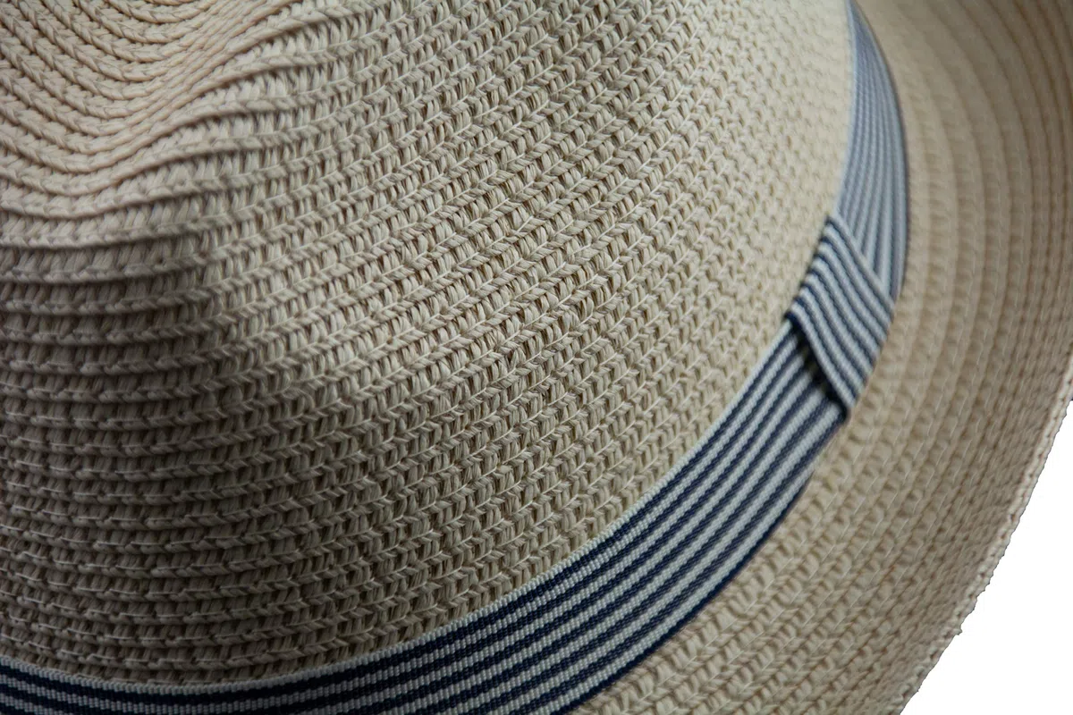 Black Jungle Peron Cappello di Paglia Estivo, da Spiaggia, per Il Tempo Libero, Colore Naturale, Naturale