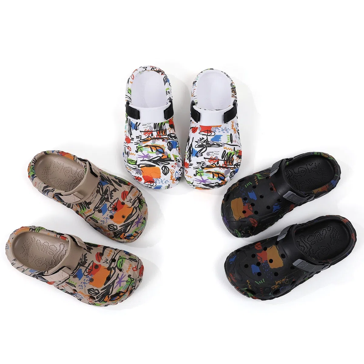 Zoccoli da uomo Scarpe da giardino Adulto Slip On Outdoor Athletic Sport Sandali estivi Acqua Spiaggia Scarpe Casual Pantofole Leggere Traspiranti Antiscivolo