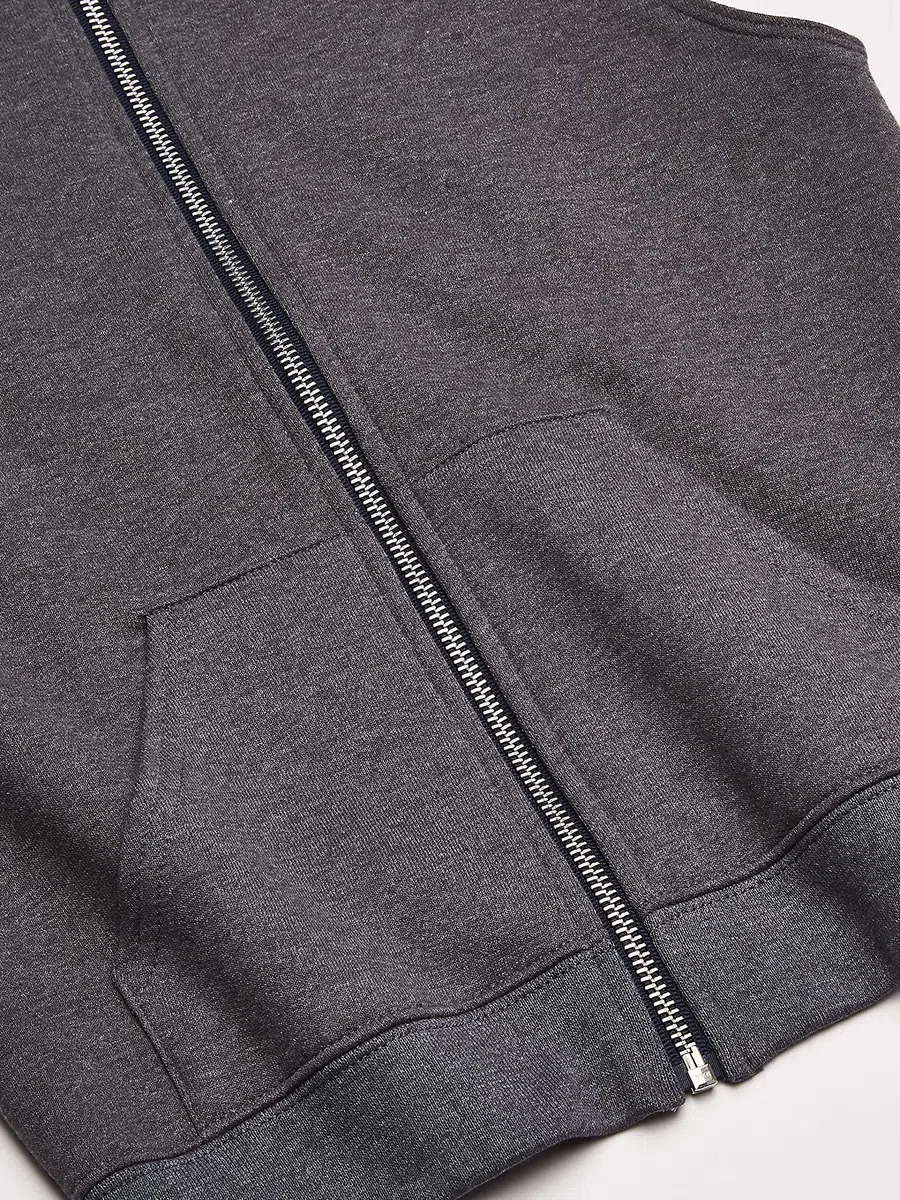 Fruit of the Loom Fleece Full Zip Hoodie Sweatshirt Camicia Bambini e Ragazzi