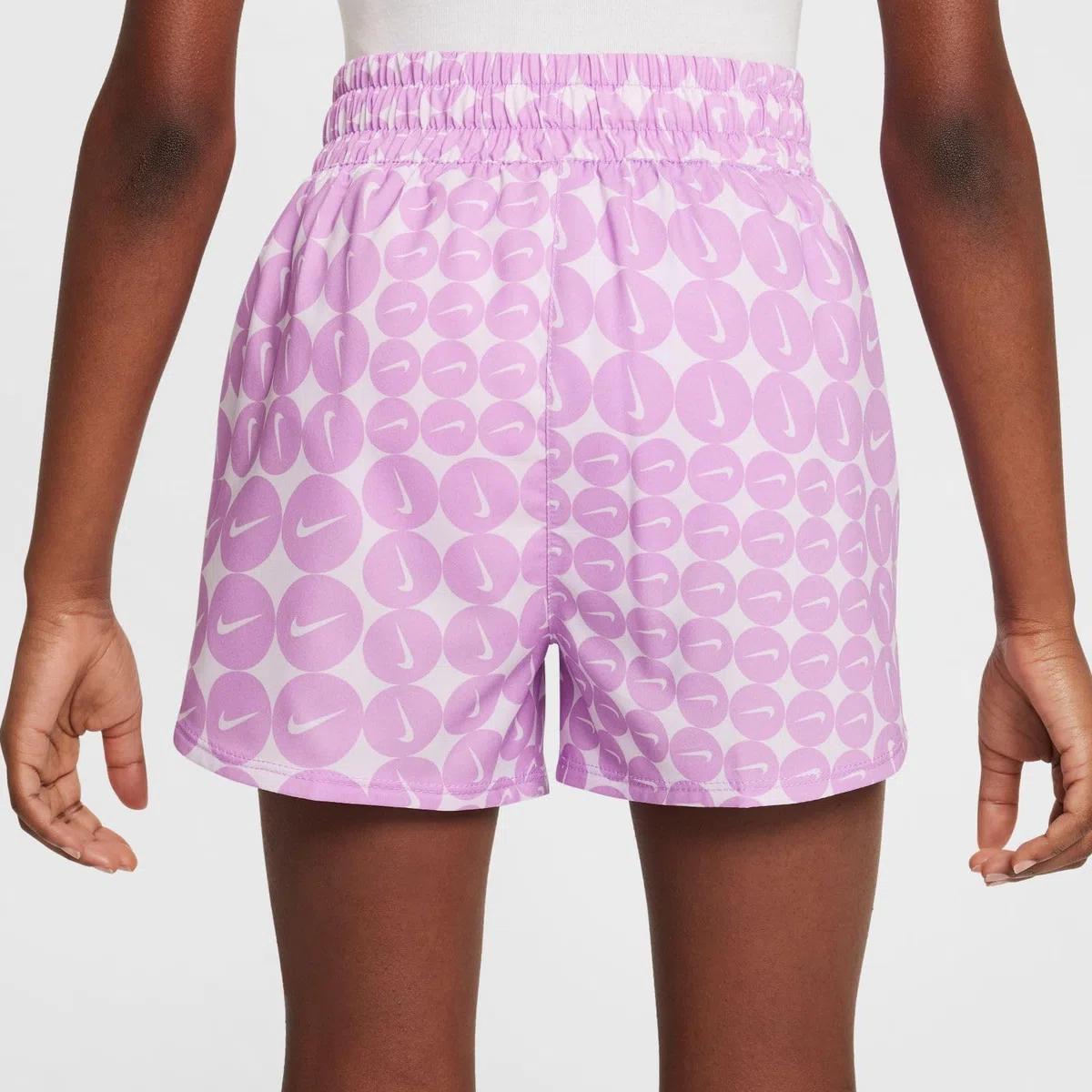 Nike - One Webshorts mit Hohem Bund für Ältere Kinder (Mädchen), Pantaloncini a Vita Alta per Bambini più Grandi (Ragazze) Bambine e Ragazze