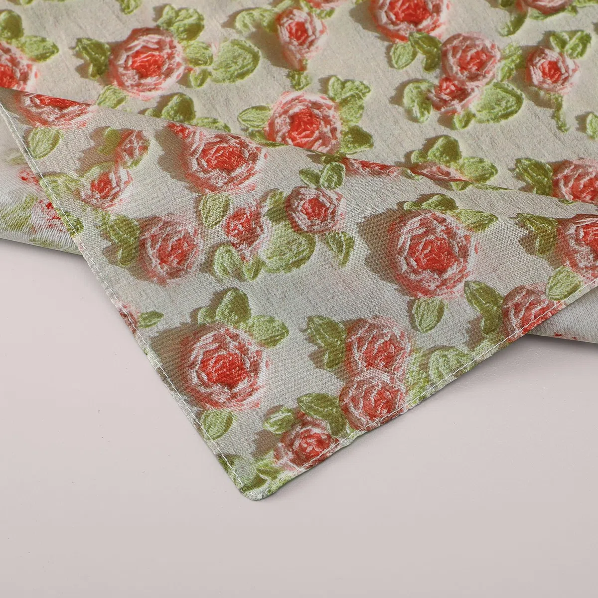 HOULIFE Fazzoletti floreali da donna in cotone fazzoletti da donna vintage fazzoletti con motivo floreale per donna retrò fazzoletto da donna