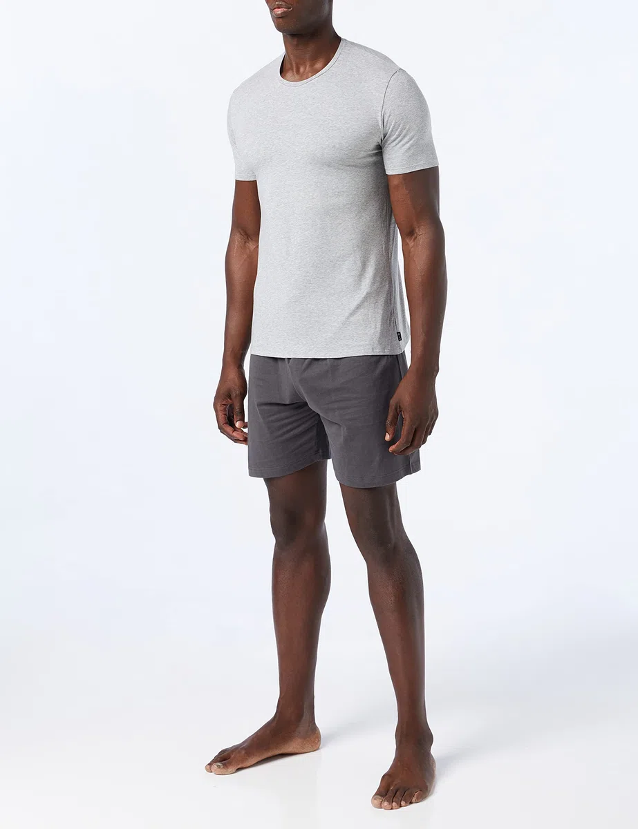 LVB T-Shirt Girocollo in Cotone Supima Stretch Cotton Uomo