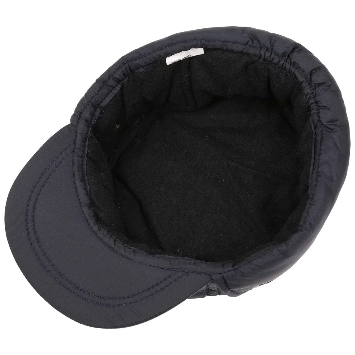 Lipodo Piumino Armycap con copriorecchie Uomo - Berretto Idrorepellente Foderato - Berretto da Uomo in Cotone - Cappellino Autunno/Inverno - Cappellino Invernale