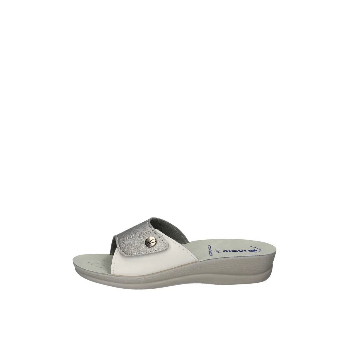 inblu - Ciabatte Da Casa Con Fascia A Strappo, Pantofole Donna