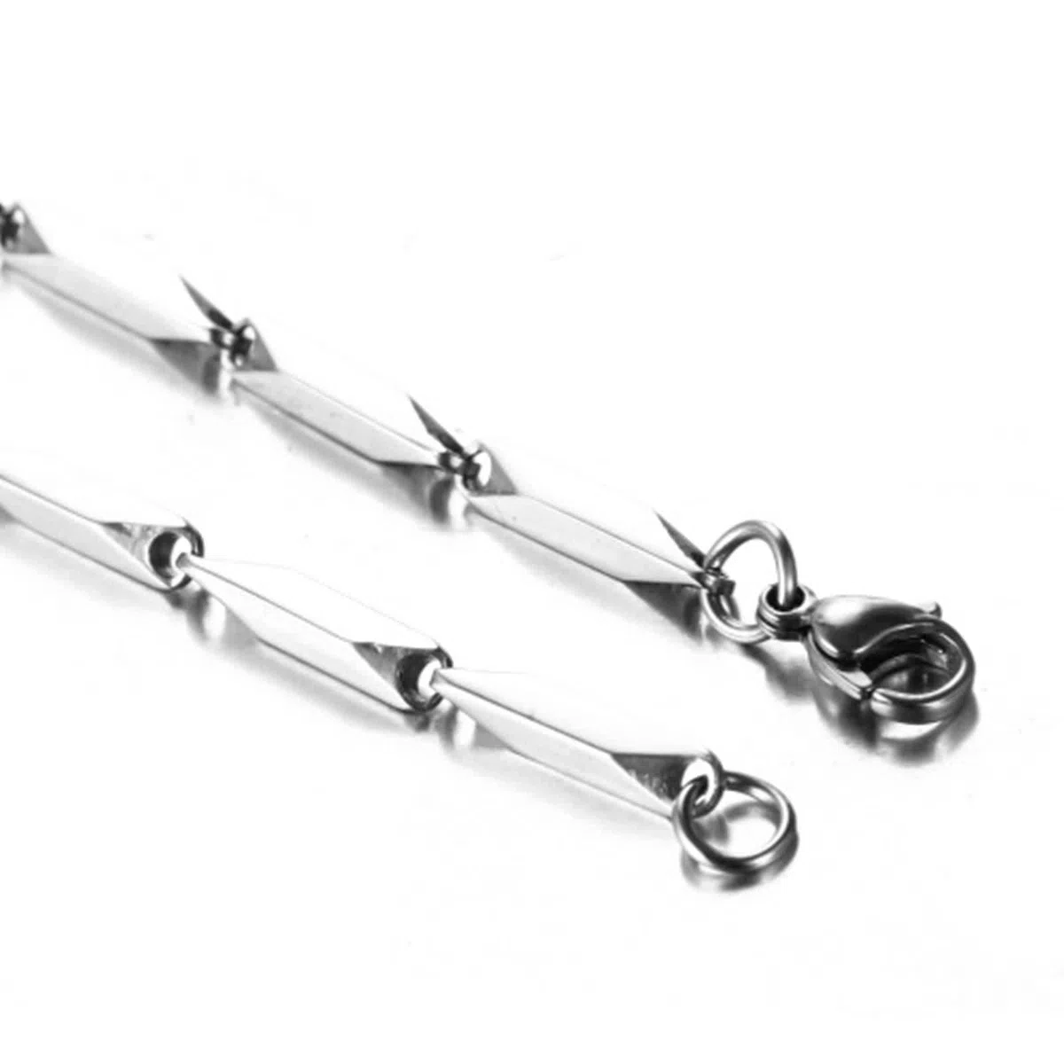 Collana Catena Uomo Acciaio Inox, Catene Uomo Collane Necklace Semplice Bigiotteria Regalo Donna