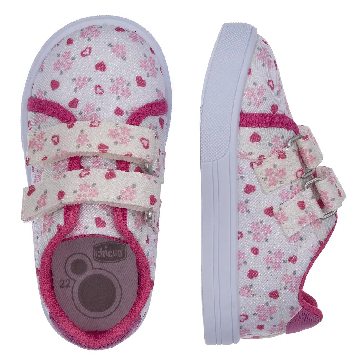 Chicco Con Comoda Chiusura con Doppio Strappo 261 Scarpe da bambiniBambine e Ragazze