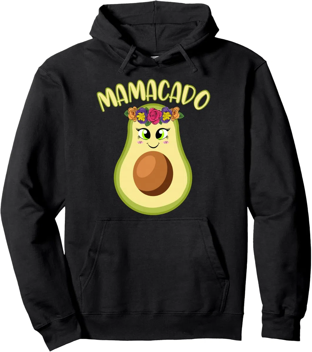 Signore Mamacado Gravidanza In attesa Mamma 2020 Incinta Felpa con Cappuccio