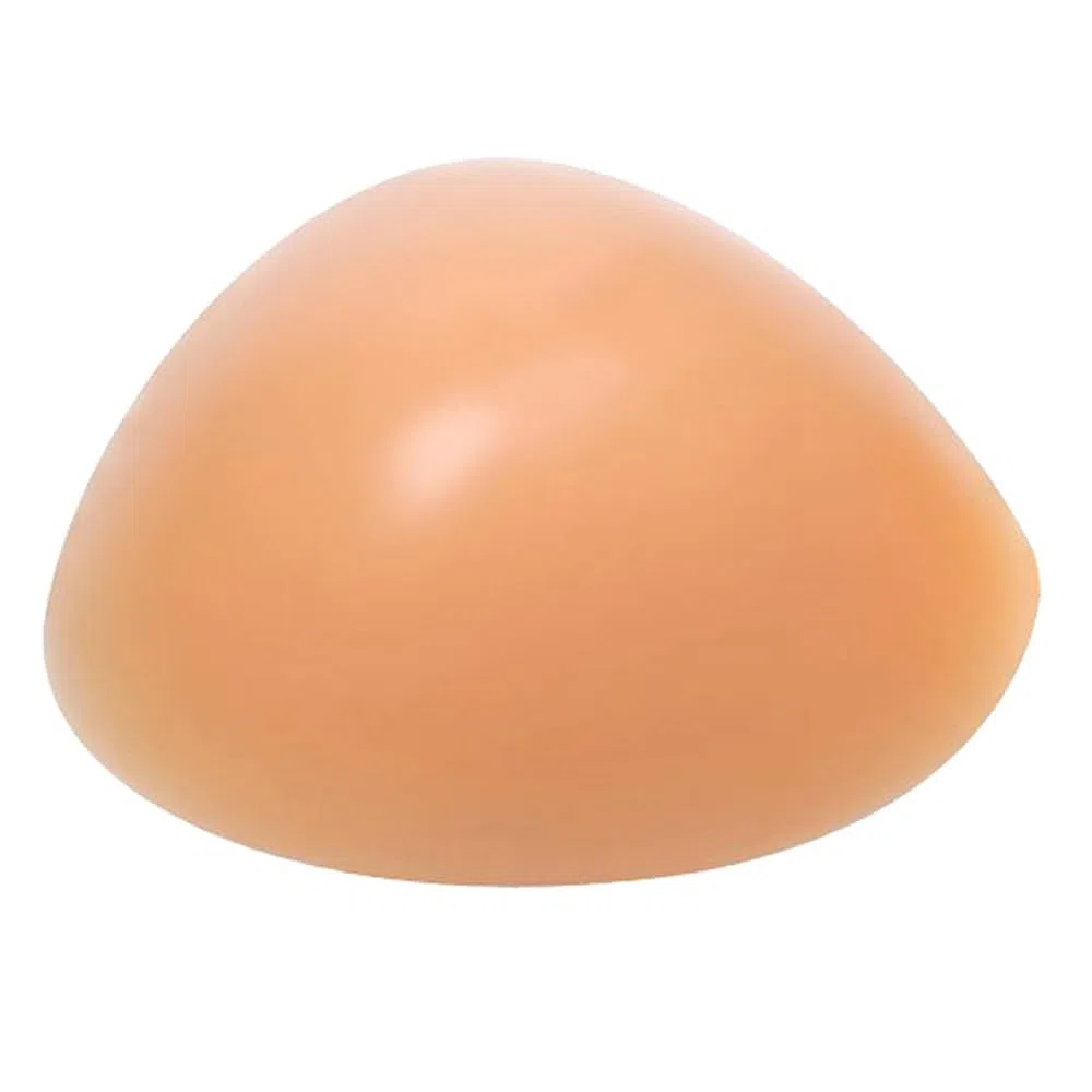 ELMIKA Un Pezzo In Silicone Forma Del Seno Mastectomia Protesi Triangolo Reggiseno Enhancer Inserto Concavo Bra Pad