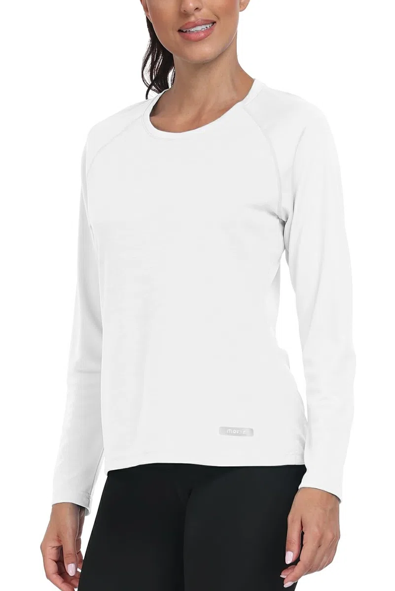 Rash Guard da Donna, Maniche Lunghe, Magliette da Bagno a Maniche Lunghe, UV-Surf Shirts, Protezione Solare, Asciugatura Rapida