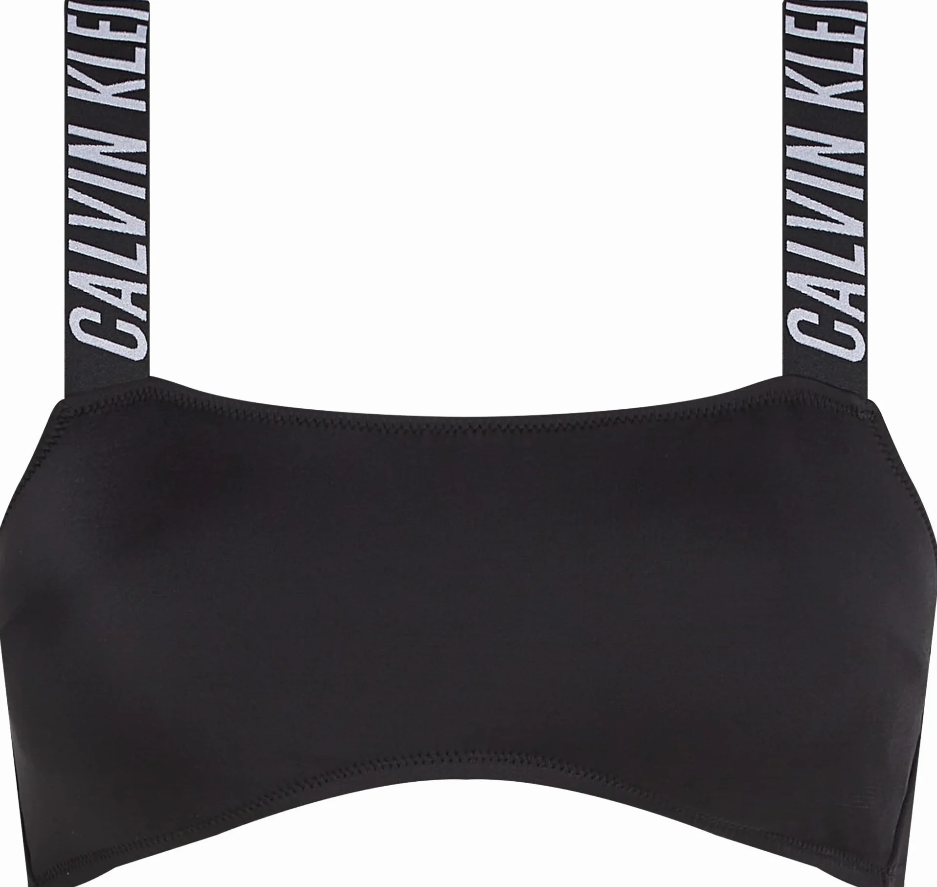 Calvin Klein Donna Top Bikini a Fascia Imbottitura Estraibile