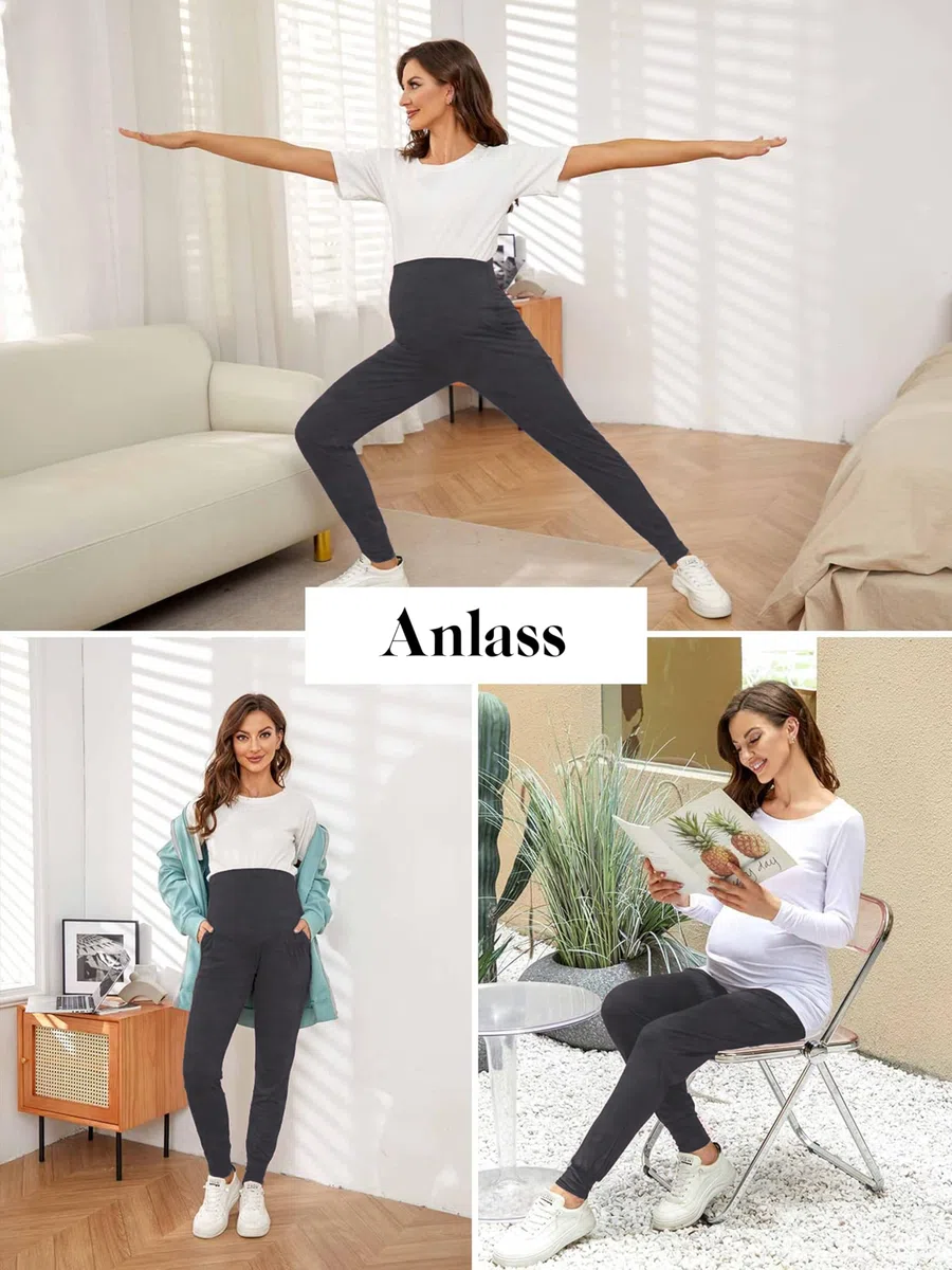 Pantaloni per donne in gravidanza, comodi e elasticizzati