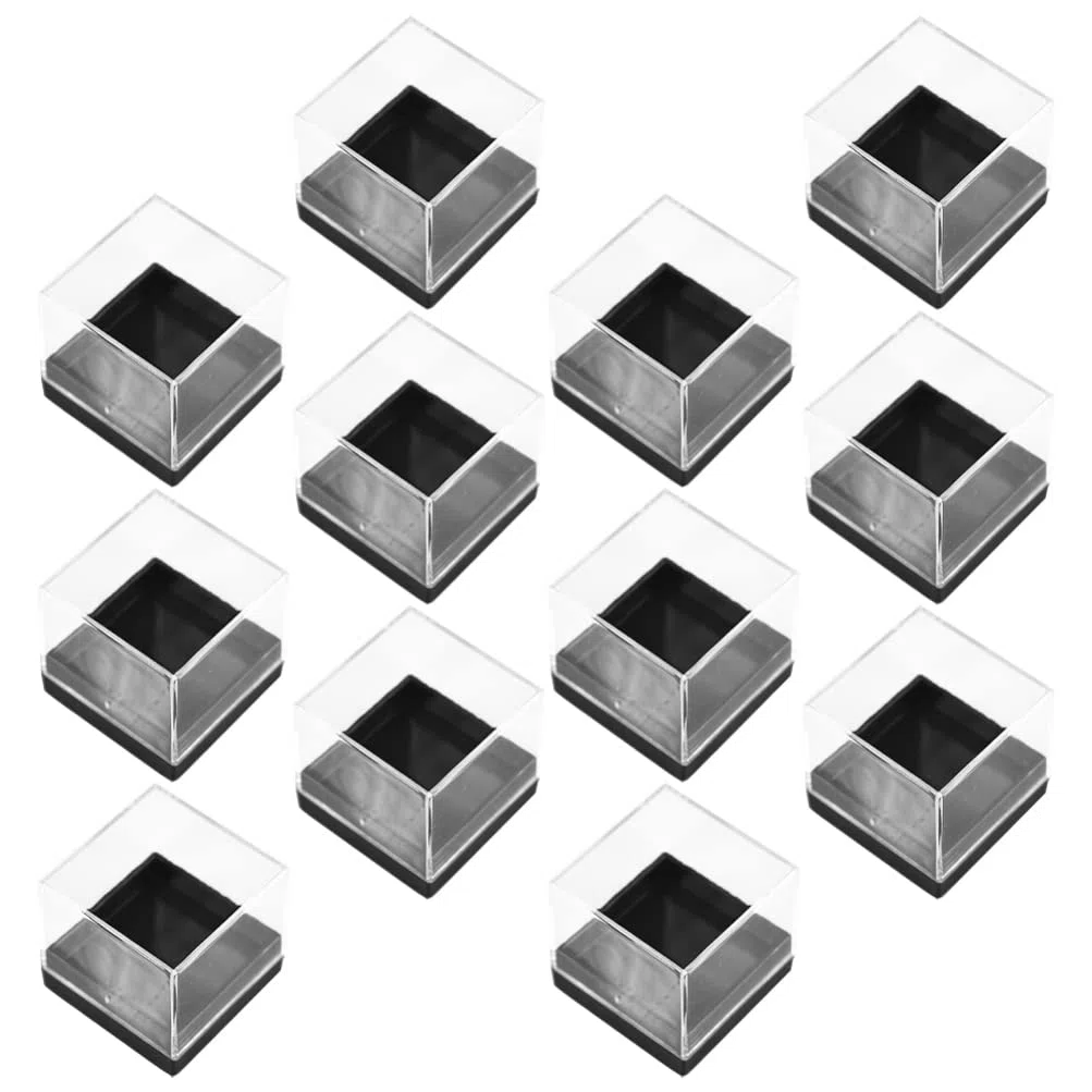 Contenitore Per Minerali Contenitori Minerali 12Pcs Custodia Per Di Scatole Minerali Per Action Figures Pietra Custodia Minerali Contenitori Per Minerali