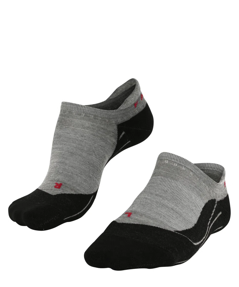 FALKE Uomo TK5 Invisible Calzini da Escursionismo Imbottitura Leggera Anti-vesciche Calze da Trekking Sottili Traspiranti Asciugatura Rapida termoregolanti antiodore Lana Filo Funzionale 1 Paio