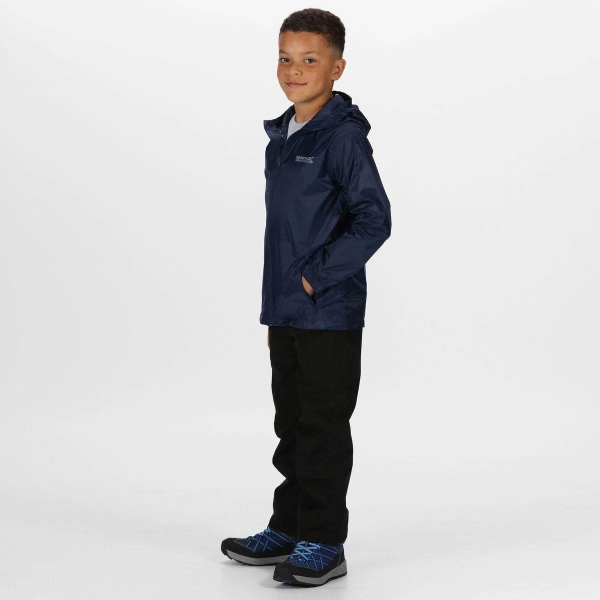 Regatta Kid PK It Jkt III Regatta Bambini Bambini Pack It Giacca Ripiegabile Impermeabile Shell, Traspirante & Durable Unisex - Bambini e Ragazzi