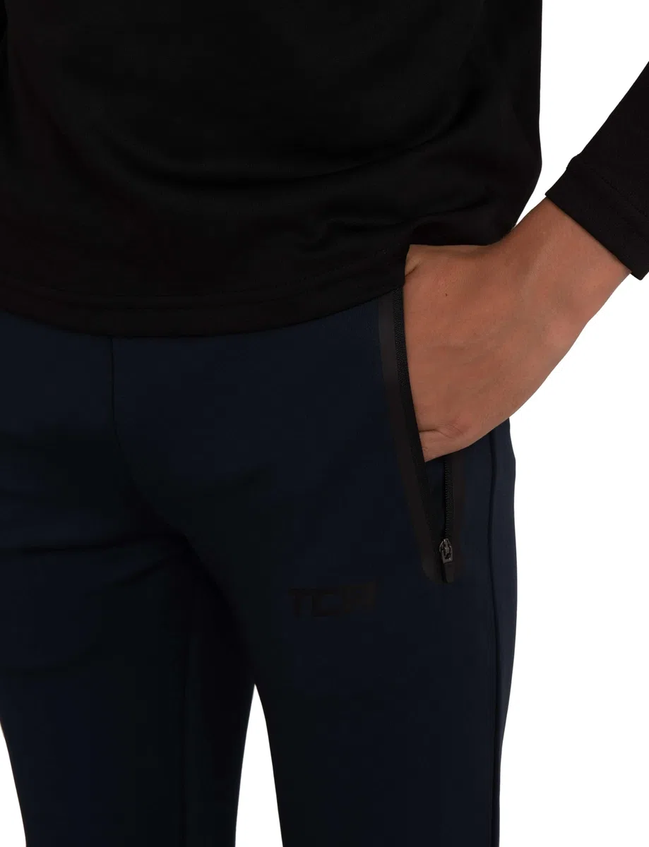TCA Bambino Rapid Pantaloni Tuta da Corsa con Tasche a Zip - Pantalone Sportivo Leggero