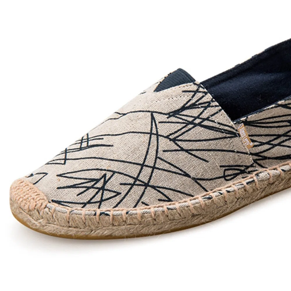 Alexis Leroy Graffiti, Espadrillas di Tela Uomo