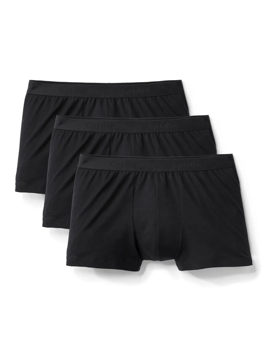 CALIDA Natural Benefit Boxer (Pacco da 3) Uomo