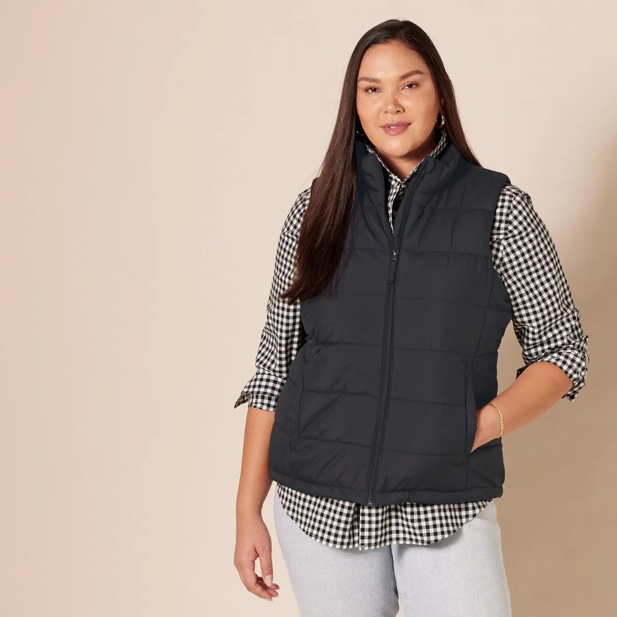 Amazon Essentials Donna Smanicato Con Cerniera Di Peso Medio