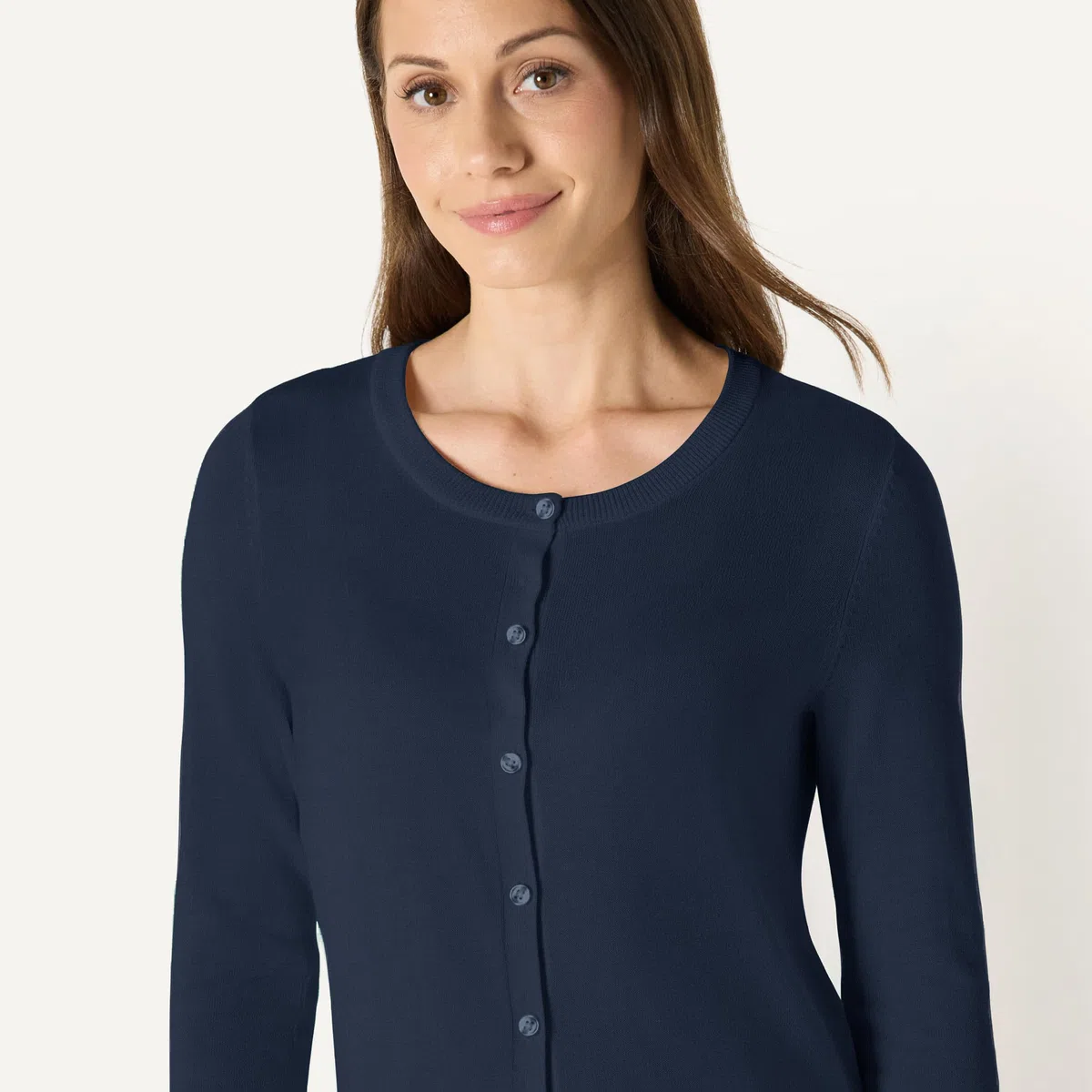 Amazon Essentials Cardigan Girocollo Leggero (Taglie Forti Disponibili) Donna