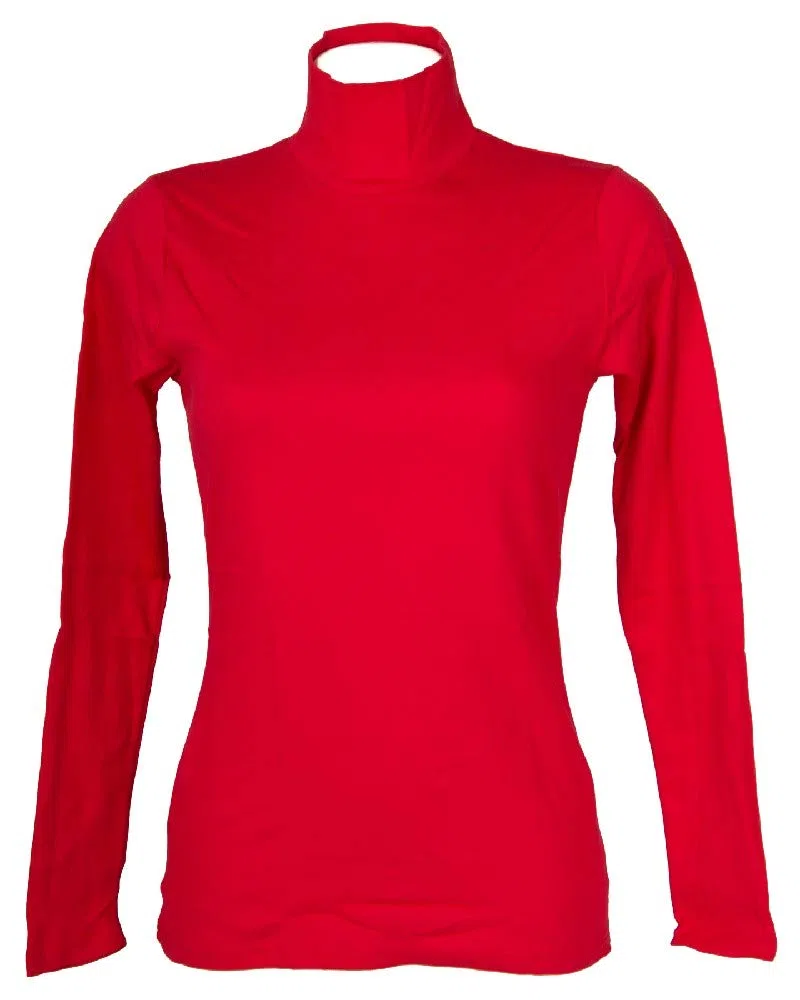 RAGNO Lupetto Mezzo Collo Donna Maglia Manica Lunga Caldo biocotton Articolo D136TV