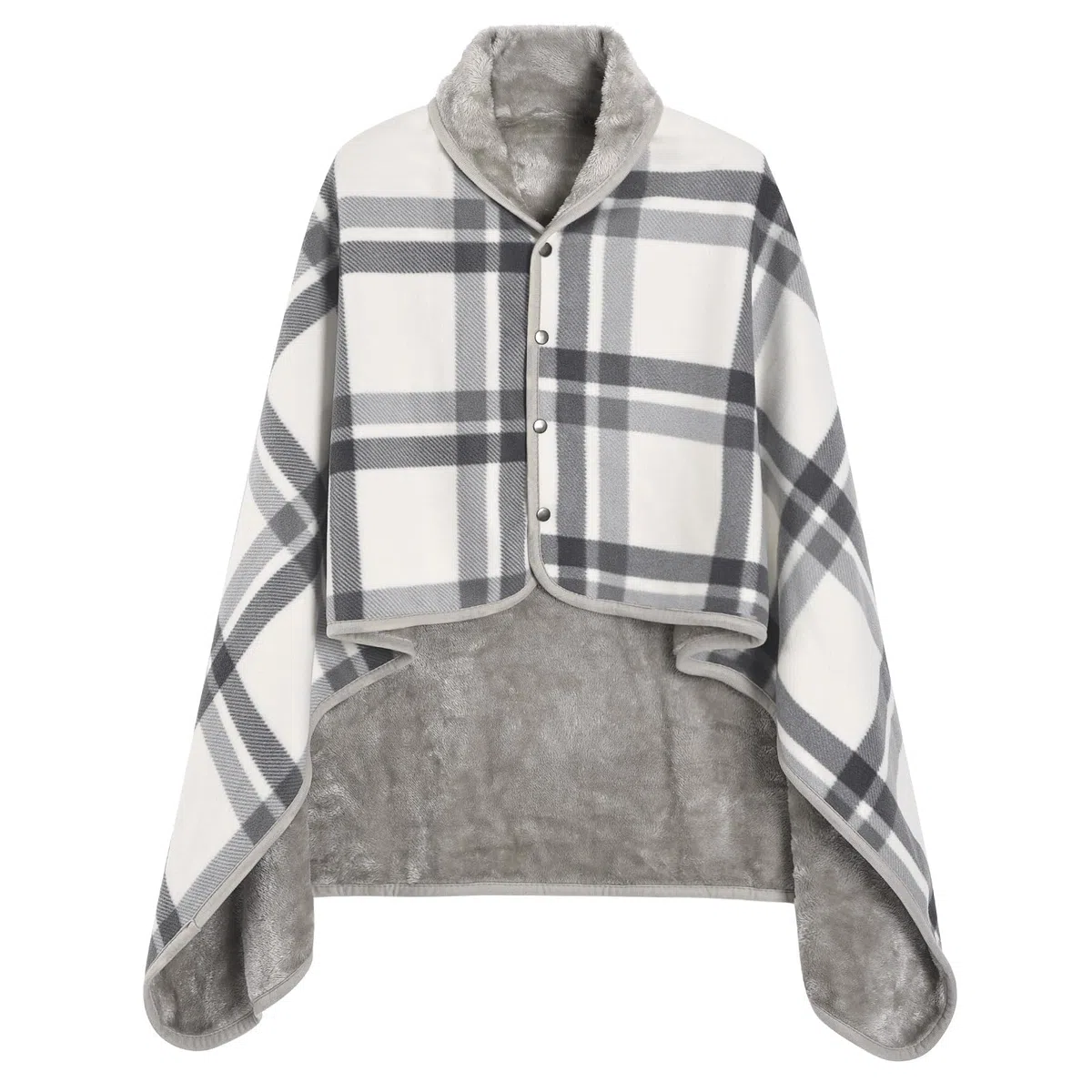 heekpek Sciarpa Grande Invernale Sciarpa Scialle Donna Caldo Coperta Scialle con Bottone Plaid Poncho Scialle Pile Multifunzione Sciarpa Oversize in 2 Taglie