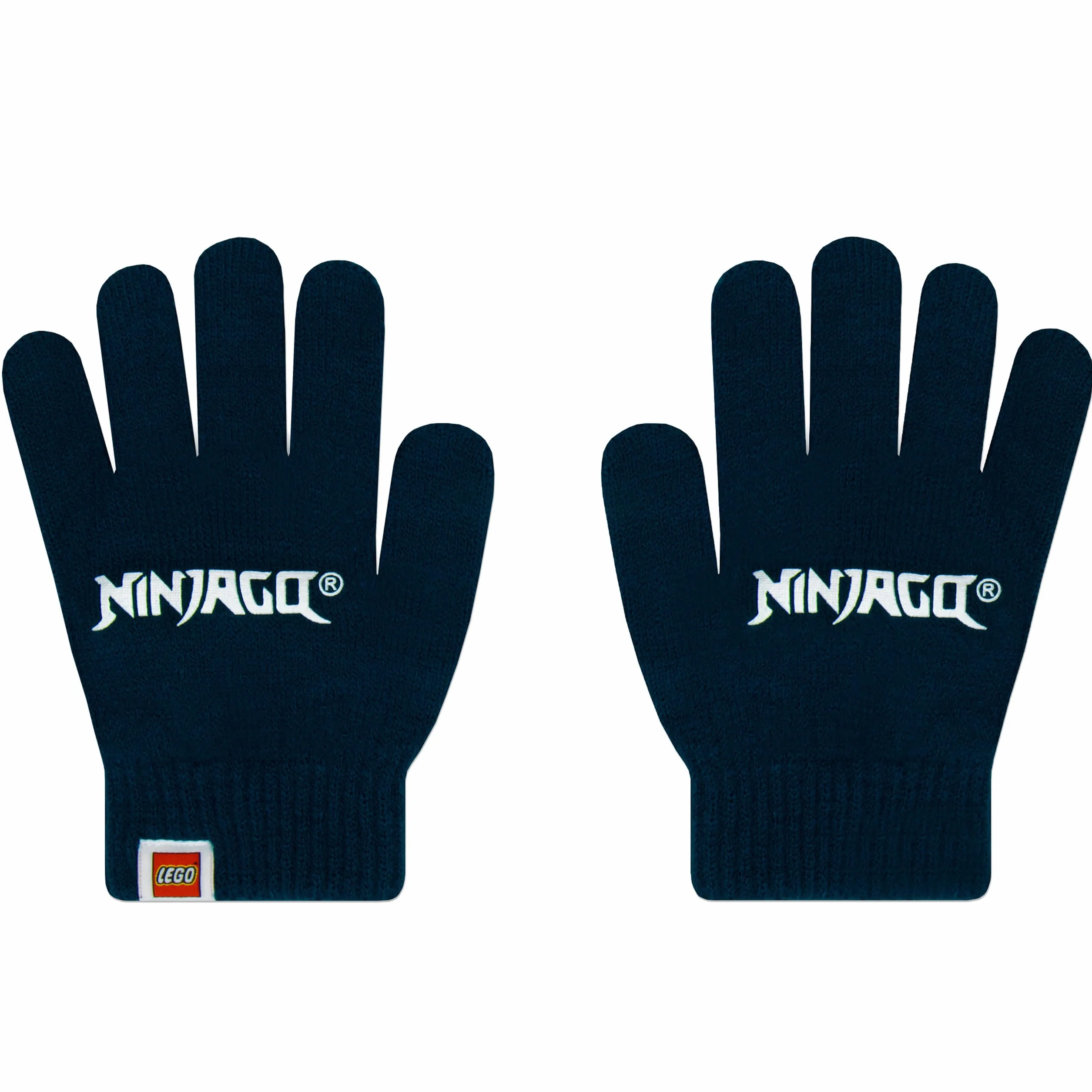 LEGO Ninjago Cappellino Bambino E Guanti | Kai, Lloyd E Jay Cappello E Guanti Invernali | Ninja Beanie Ragazzo | One Size Blu