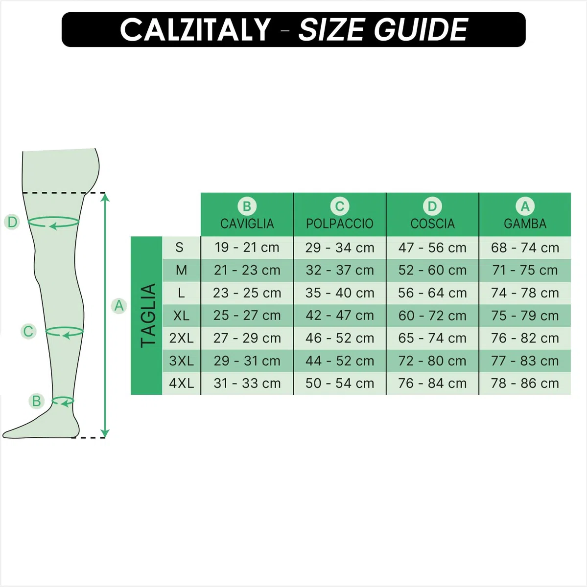 CALZITALY Collant Compressione Graduata Forte Medicali a Punta Aperta 15-21 mm/Hg, Calze Mediche Velate senza Punta, S, M, L, XL | 140 DEN | Made in Italy