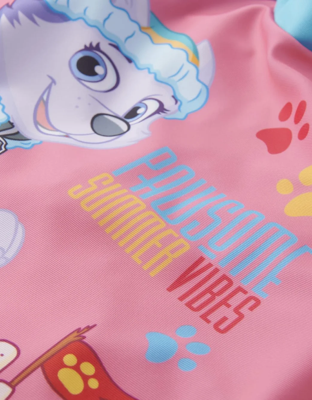 Paw Patrol - Set da nuoto UV per ragazze – Costume da bagno per bambini con top e pantaloni, 2 pezzi, rosa
