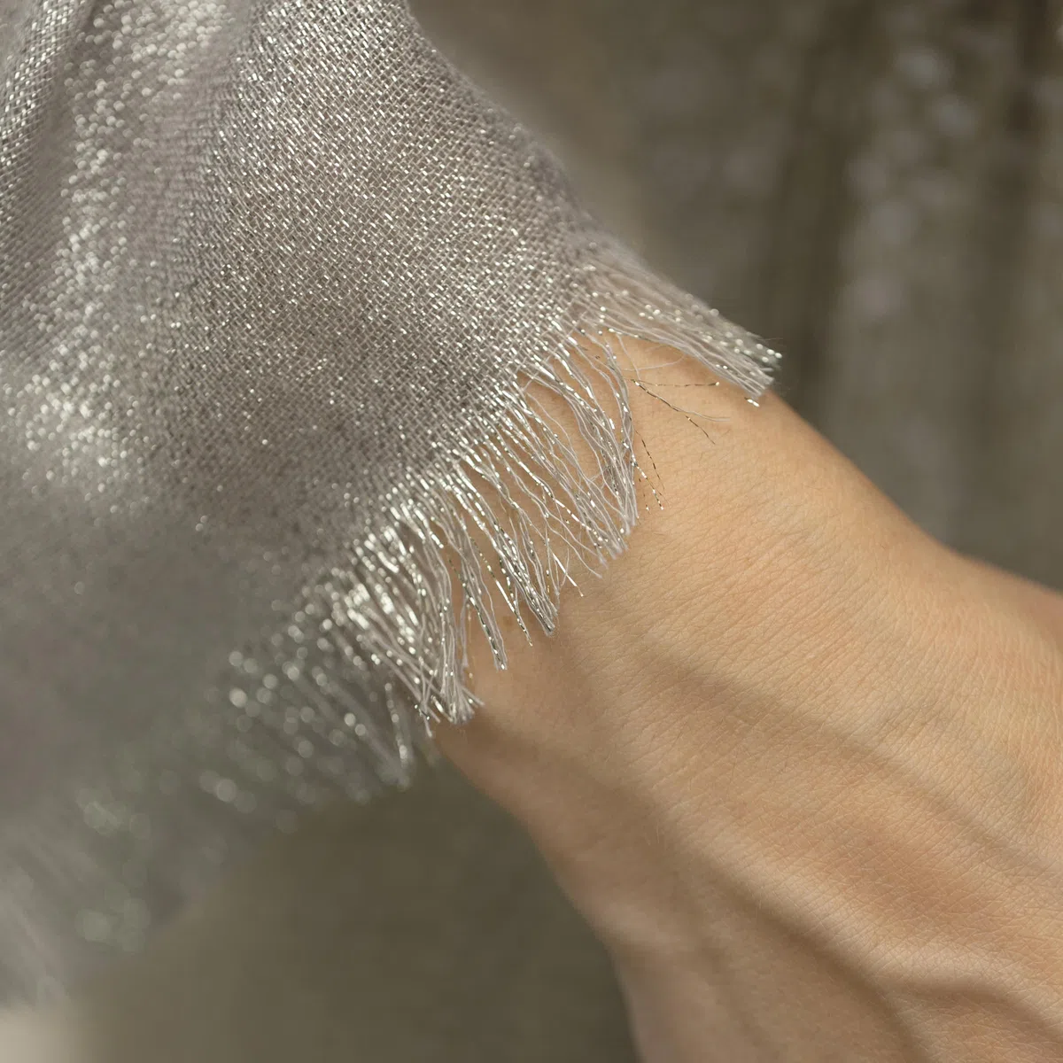 Stola Elegante Donna per Cerimonia e Matrimonio – Scialle Estivo in Seta, Coprispalle per Abito da Sera